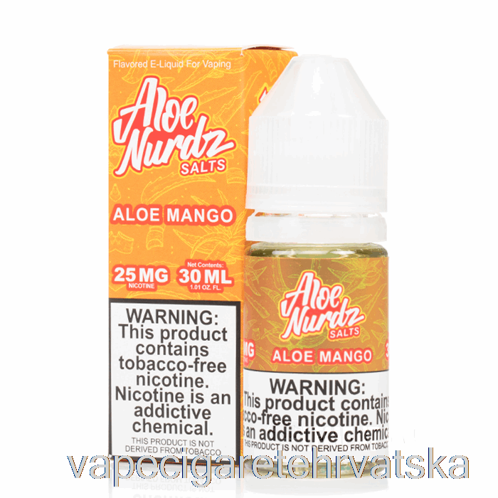 Vape Hrvatska Aloe Mango - Cloud Nurdz Soli - 30ml 50mg